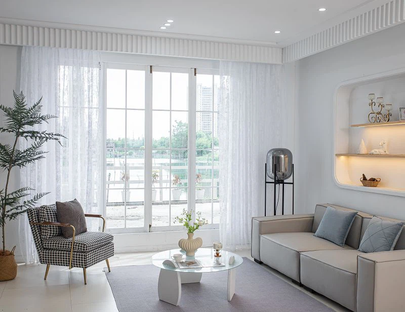 صفحه پنجره محکم بافتنی Warp